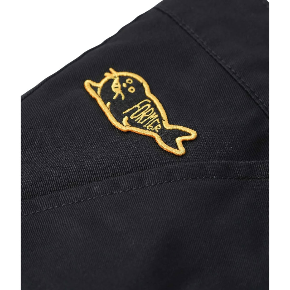 Former Reynolds Work Pant - Black - Mens Chino Pants/Trousers by Former