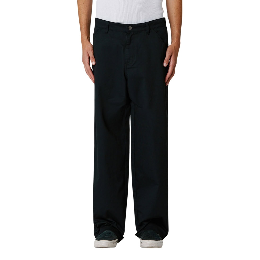 Former Reynolds Work Pant - Black FA25 - Mens Chino Pants/Trousers by Former
