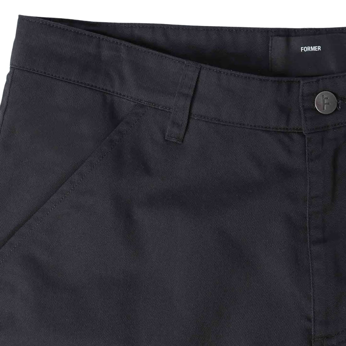 Former Reynolds Work Pant - Black FA25 - Mens Chino Pants/Trousers by Former