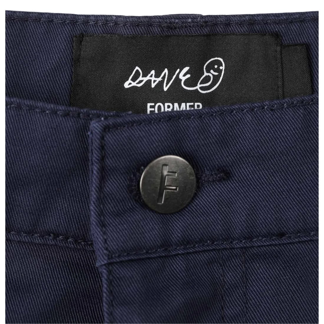 Former Reynolds Work Pant - Navy - Mens Chino Pants/Trousers by Former
