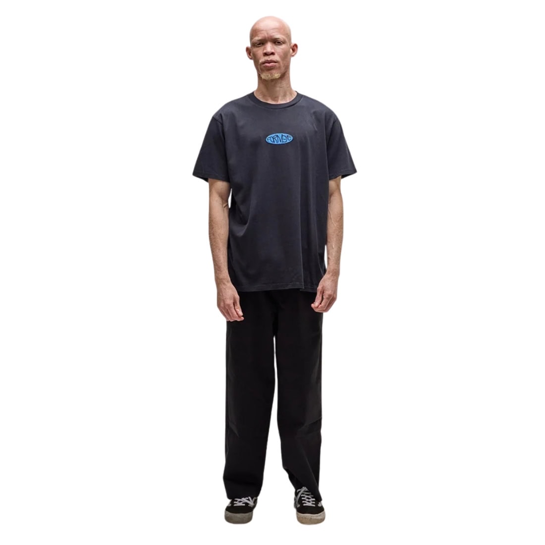 Former Slack T-Shirt - Washed Black - Mens Graphic T-Shirt by Former