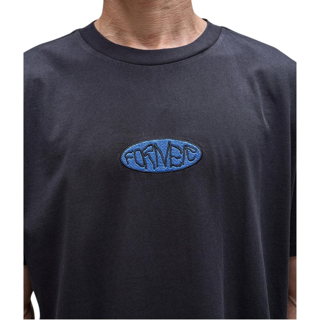 Former Slack T-Shirt - Washed Black - Mens Graphic T-Shirt by Former