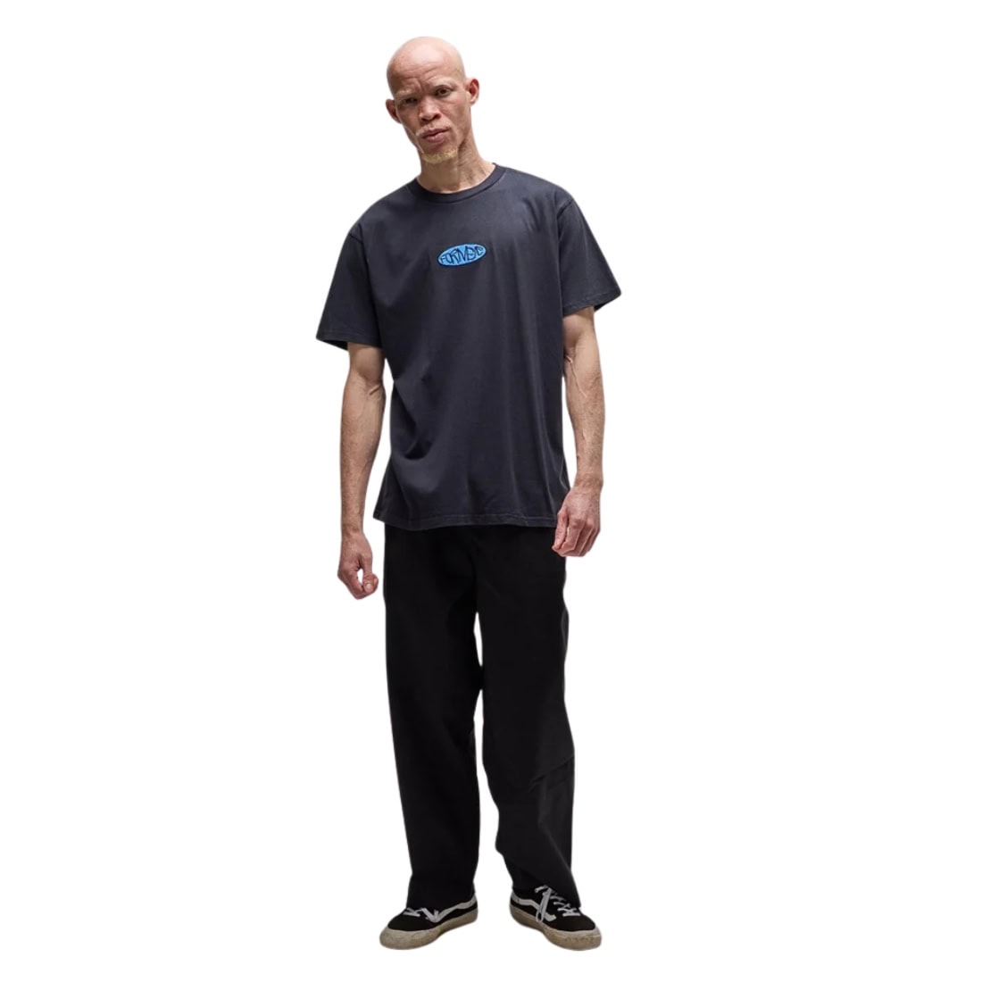 Former Slack T-Shirt - Washed Black - Mens Graphic T-Shirt by Former