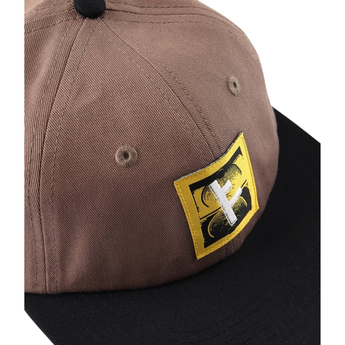 Former Slant F Cap - Brown - Snapback Cap by Former One Size