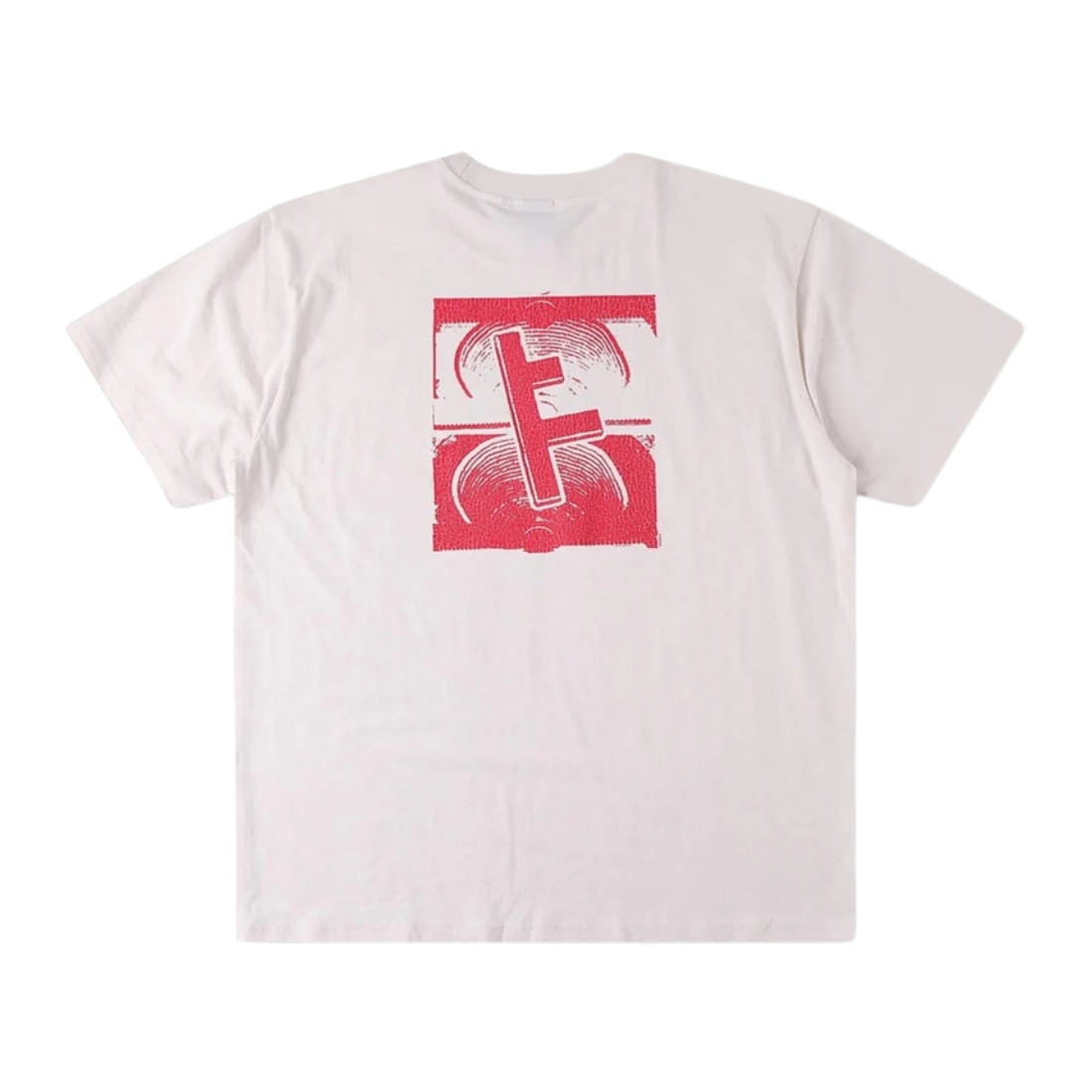 Former Slant F Crux T-Shirt - Bone - Mens Graphic T-Shirt by Former