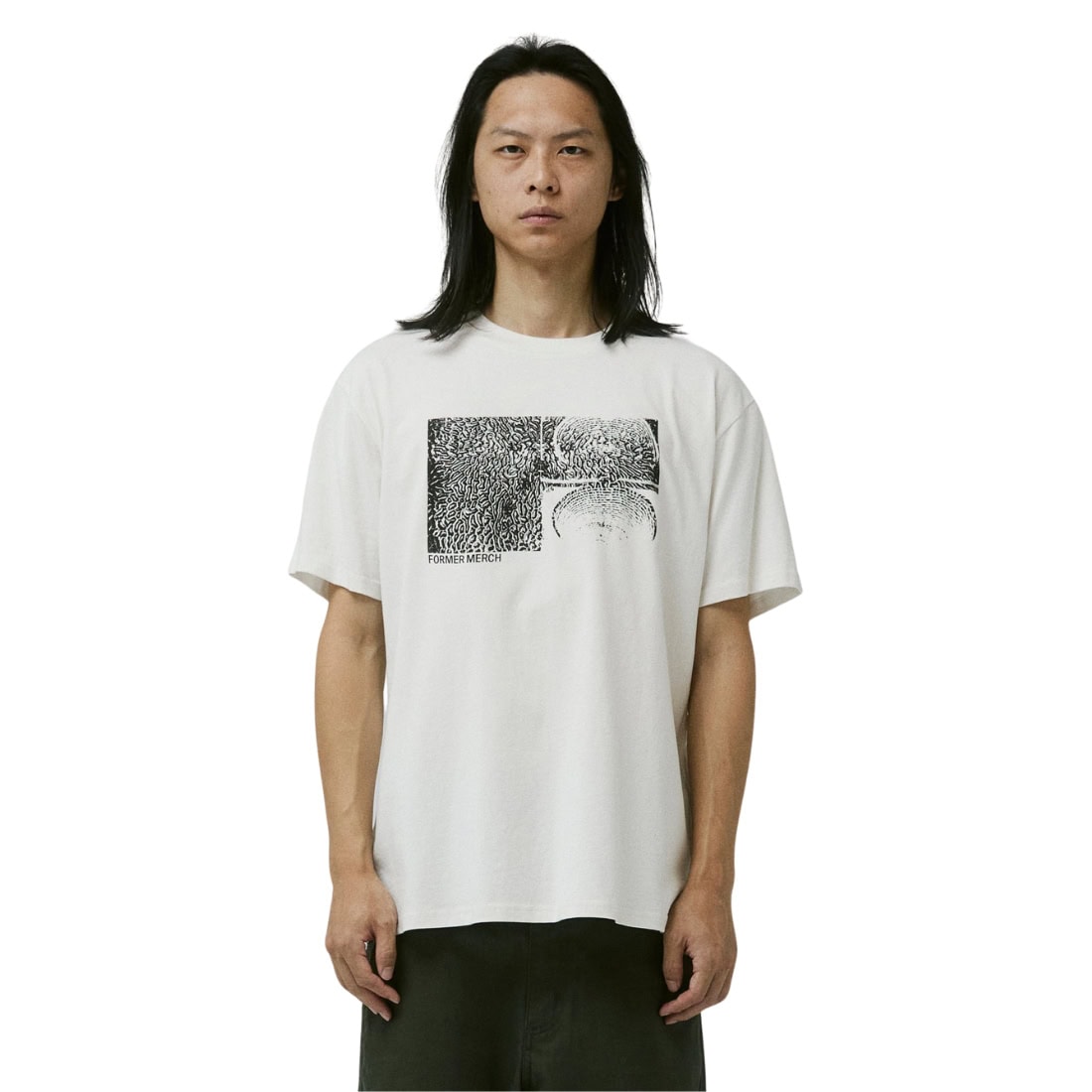 Former Synthesis T-Shirt - Bone - Mens Graphic T-Shirt by Former