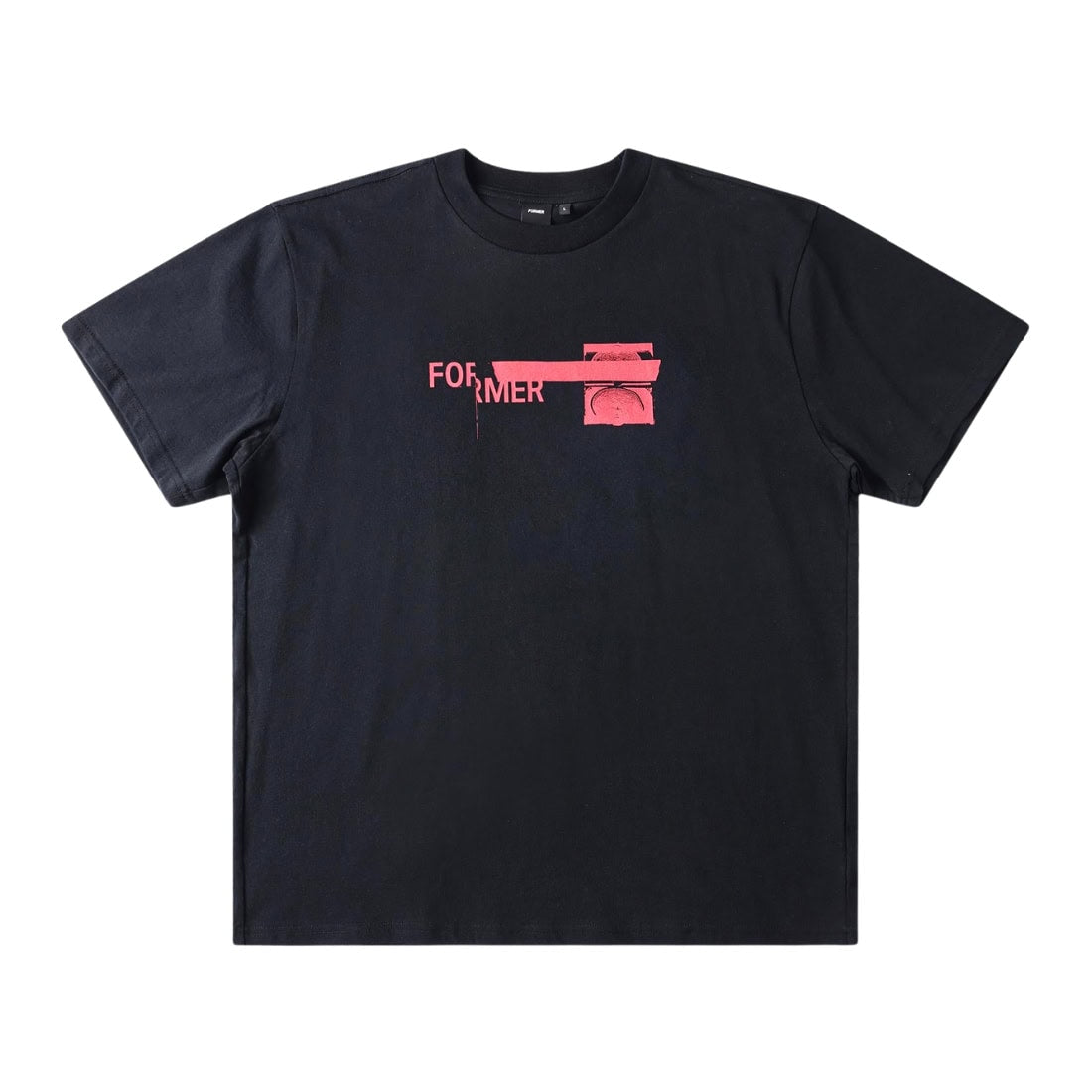 Former Tape Crux T-Shirt - Black - Mens Graphic T-Shirt by Former
