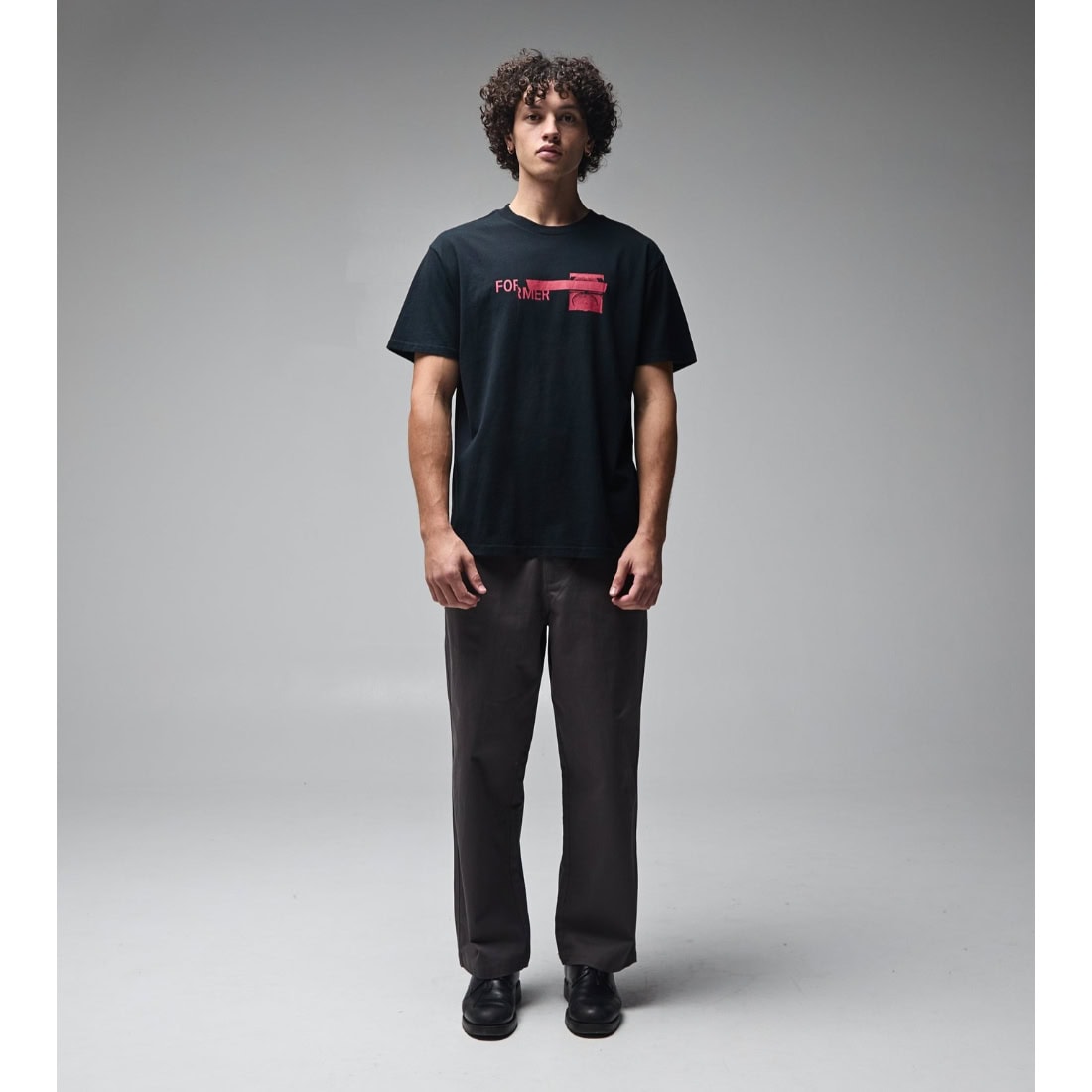 Former Tape Crux T-Shirt - Black - Mens Graphic T-Shirt by Former