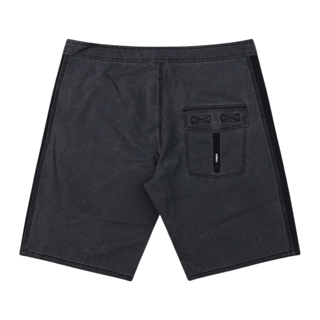 Former Team 19" Trunk Boardshort - Black - Mens Boardshorts by Former