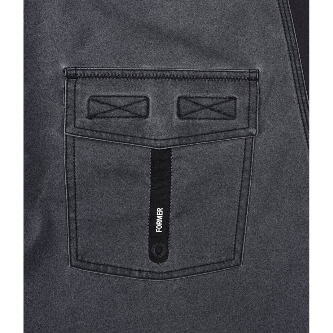 Former Team 19" Trunk Boardshort - Black - Mens Boardshorts by Former