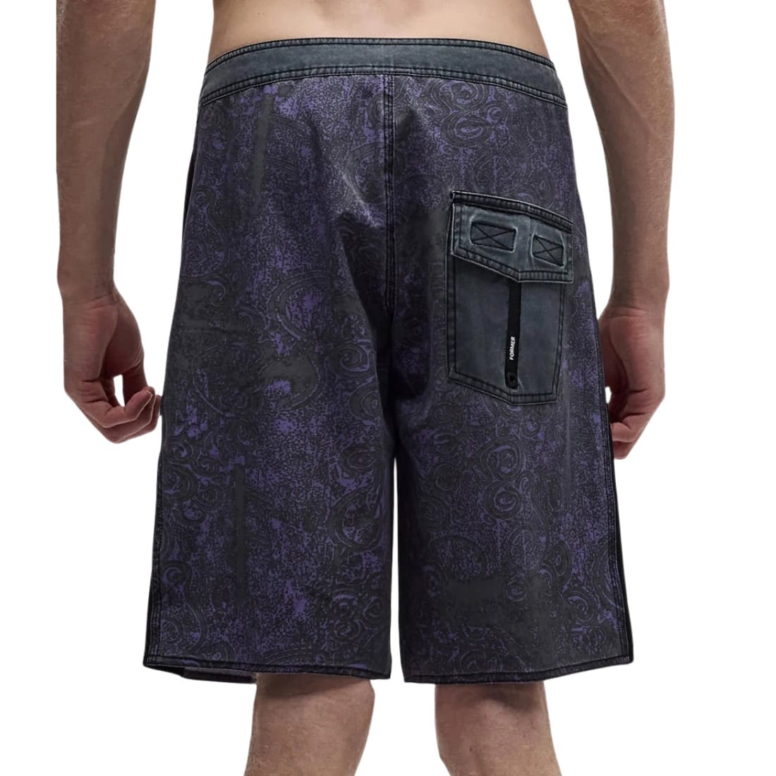 Former Team 19" Trunk Boardshort - Grape - Mens Boardshorts by Former