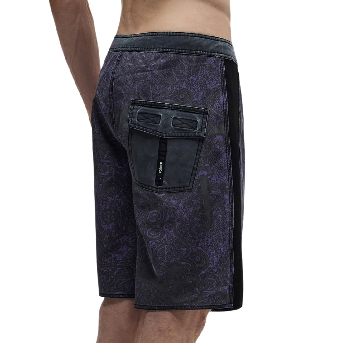 Former Team 19" Trunk Boardshort - Grape - Mens Boardshorts by Former