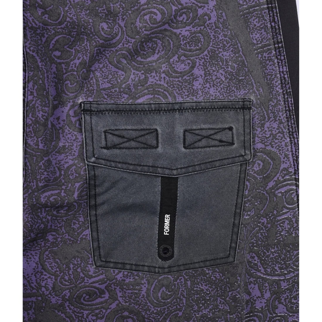 Former Team 19" Trunk Boardshort - Grape - Mens Boardshorts by Former