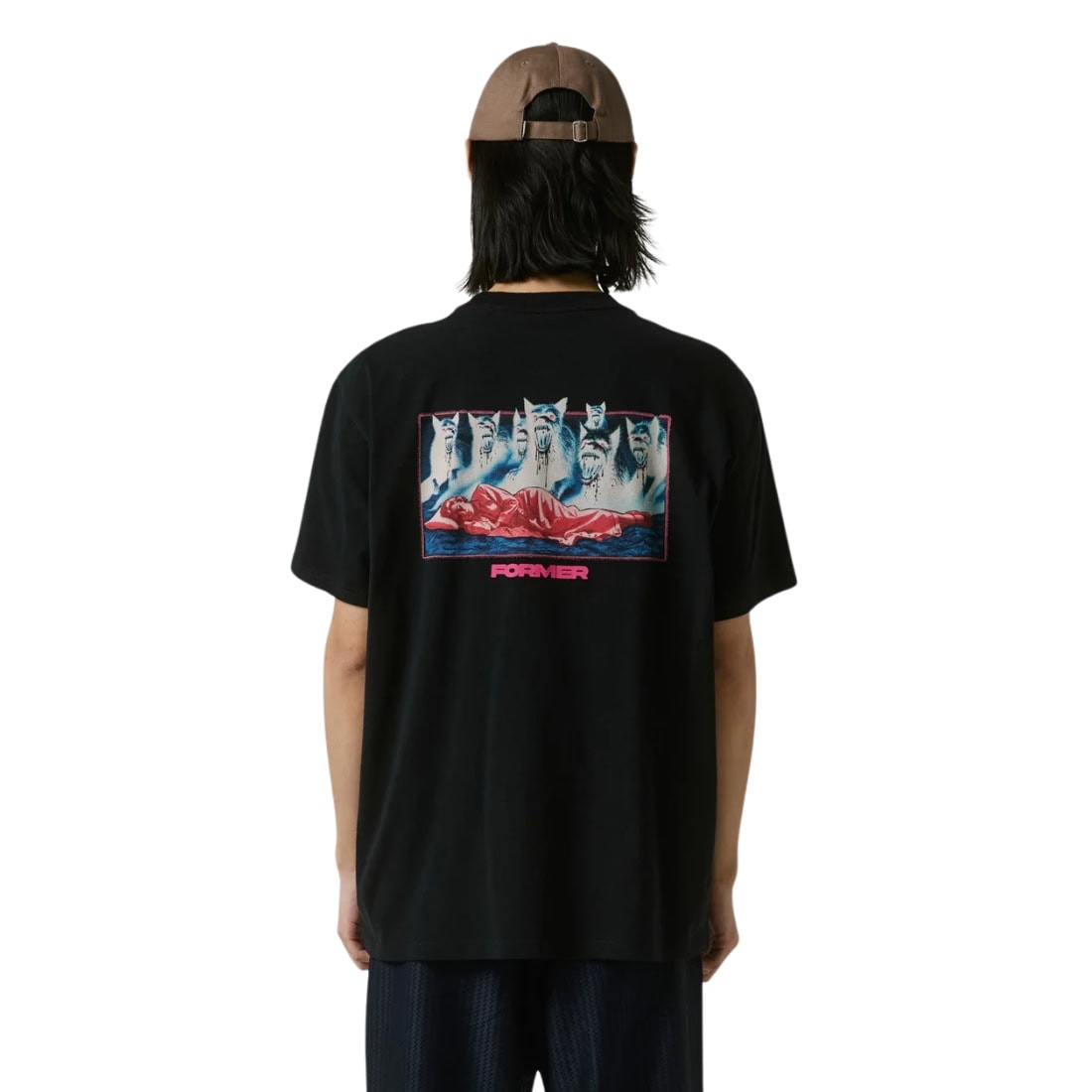 Former Theatre T-Shirt - Black - Mens Graphic T-Shirt by Former