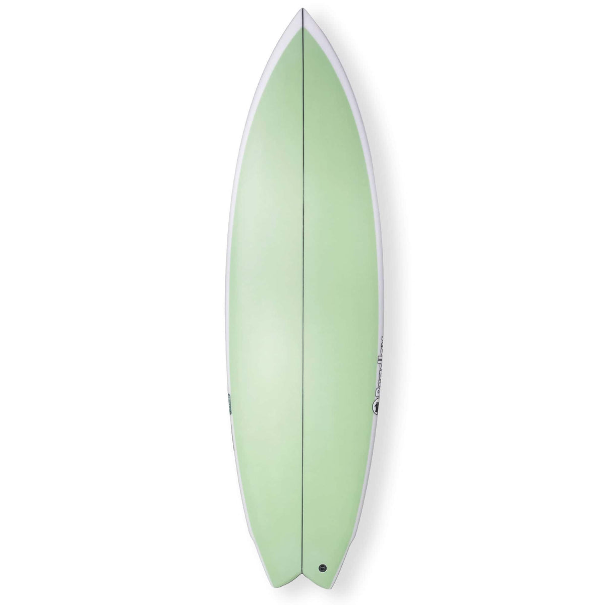 Bradley 5'9 Fully Charged + Surfboard - Green - Shortboard by Bradley 5ft 9