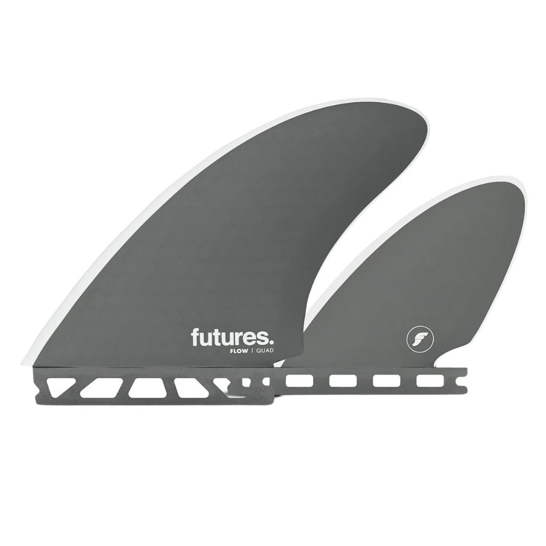 Futures Flow Quad Honeycomb Surfboard Fins - Slate - Futures Fins by Futures One Size