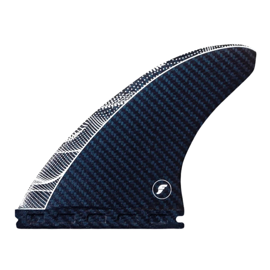 Futures JJF Jon Jon Scimitar Medium Vapor Core Thruster Surfboard Fins - Blue - Futures Fins by Futures Medium Fins