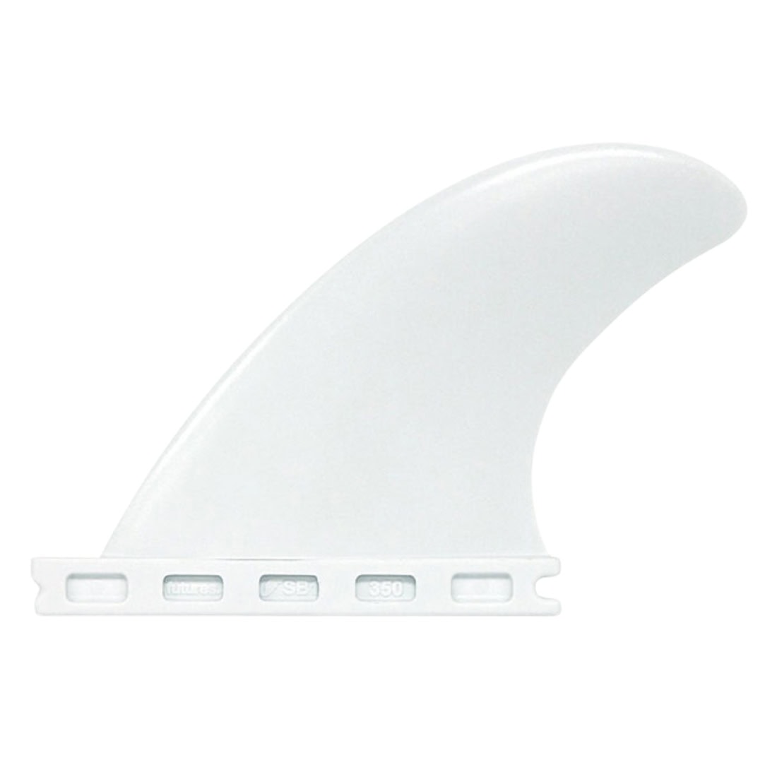Futures SB1 Quad Rear Surfboard Fins - White - Futures Fins by Futures One Size