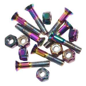 G-Tool 1 Inch Allen Bolts - Rainbow - Skateboard Truck Bolts by G-Tool 1 inch