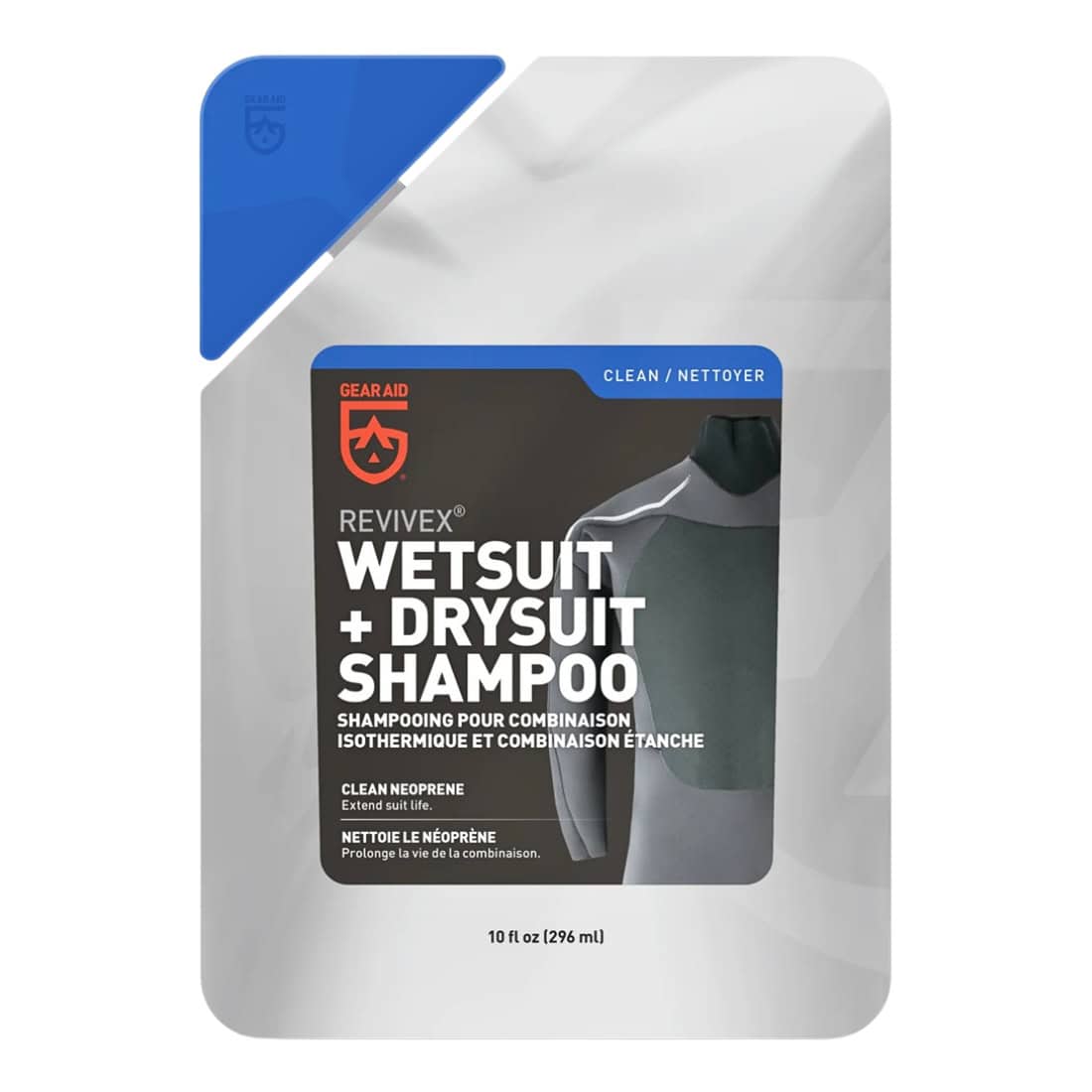 Gear Aid Revivex Wetsuit & Drysuit Shampoo Cleaner & Conditioner - Clear - Gifts for Surfers by Gear Aid