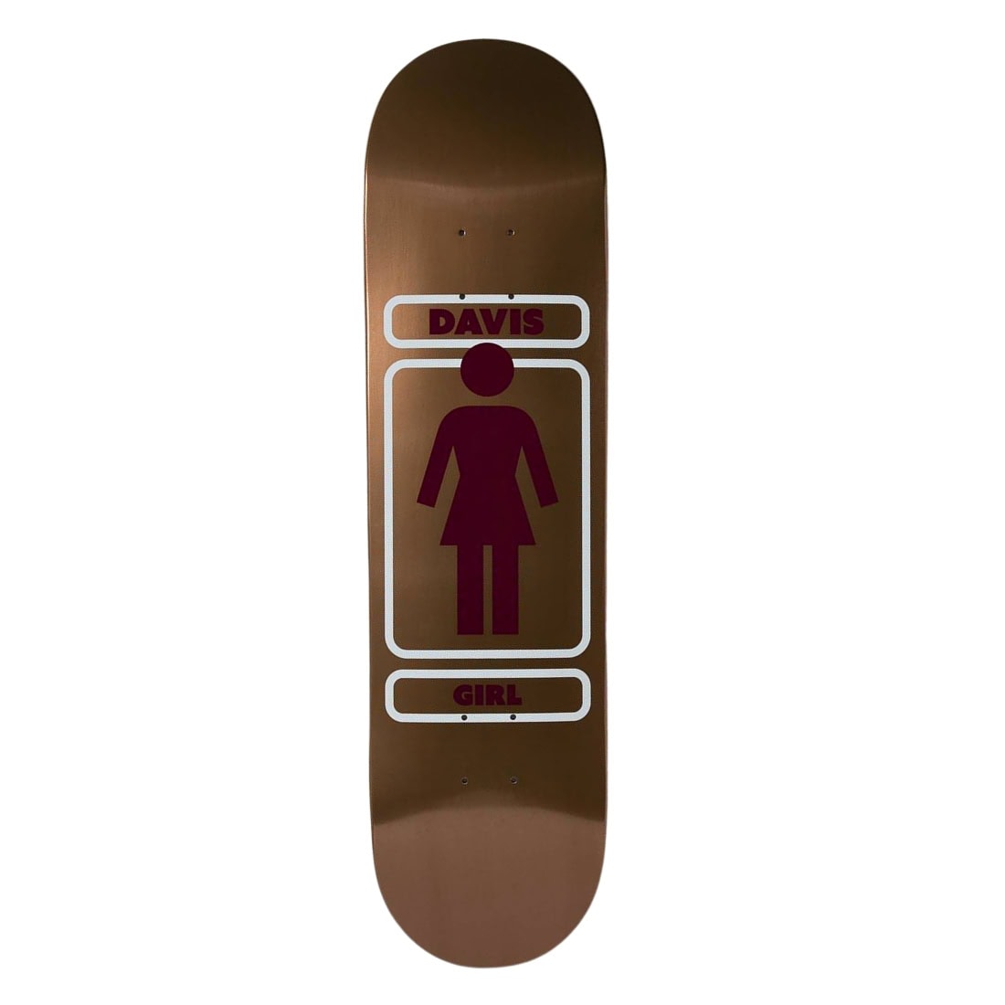 Girl 8.25" Davis Metalls 93 Til Deck - Bronze - Skateboard Deck by Girl 8.25 inch