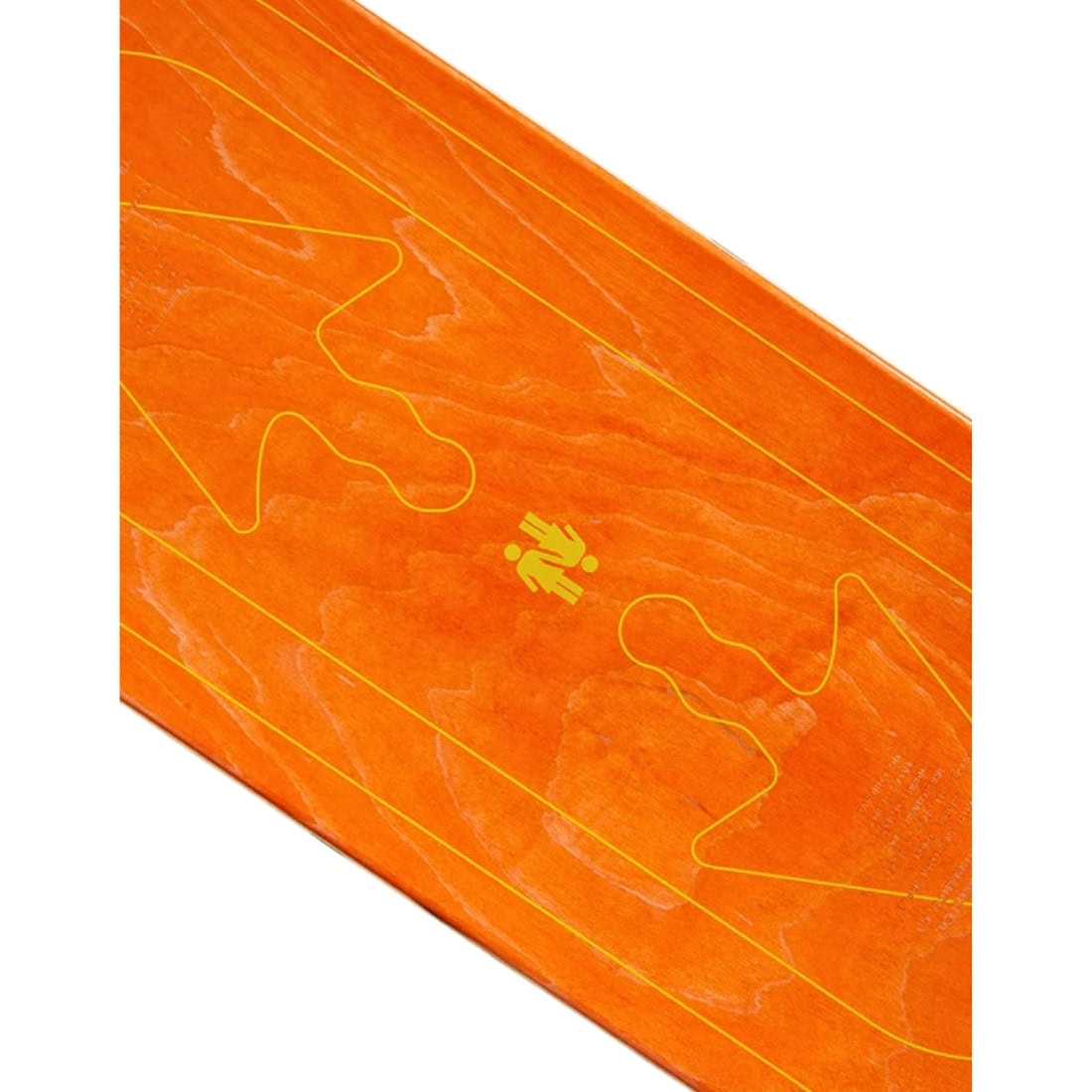 Girl 8.25" Mc Crank Double OG Deck - Green - Skateboard Deck by Girl 8.25 inch