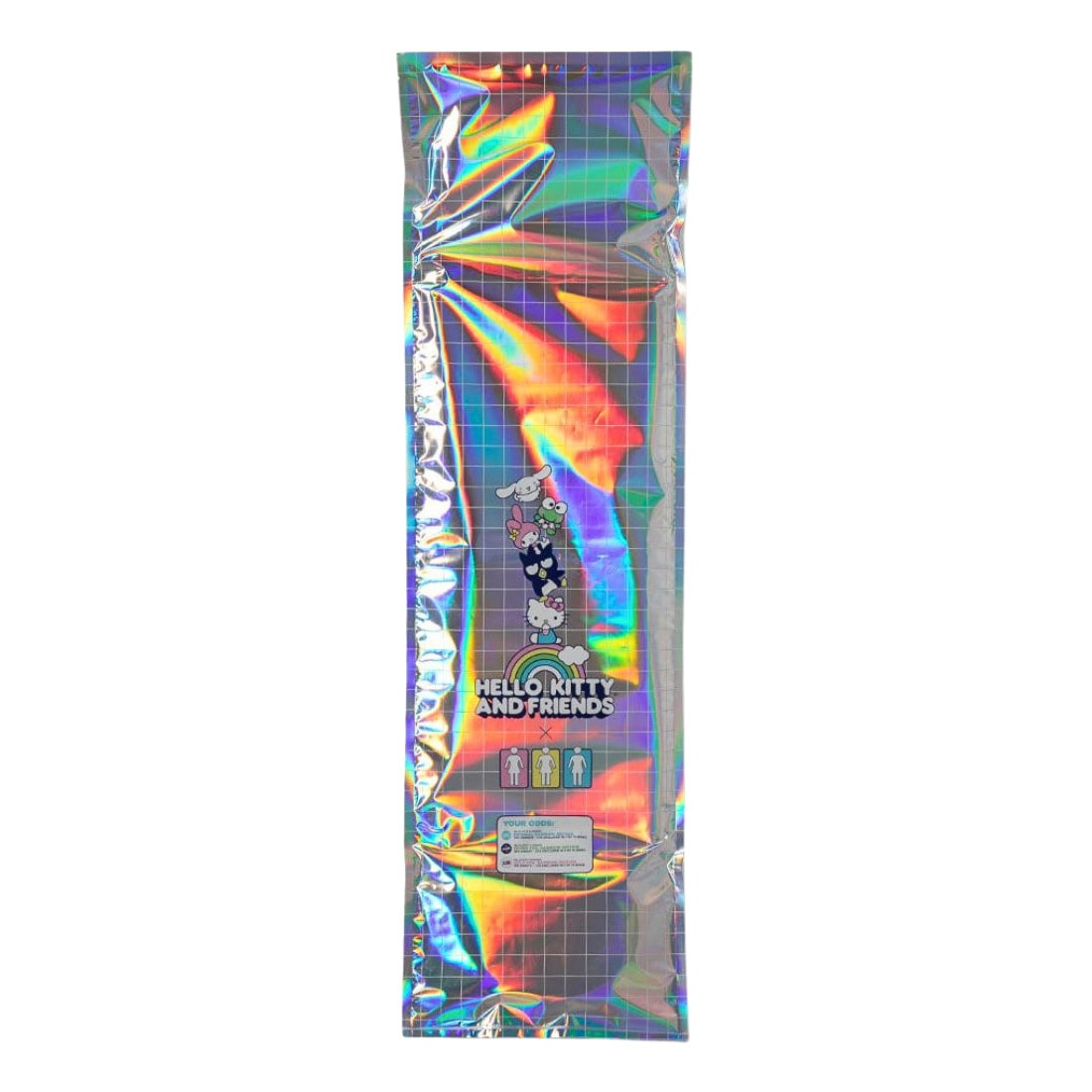 Girl 8.5" Carroll Hello Kitty Rainbow Blind Bag Deck - Multi - Skateboard Deck by Girl 8.5 inch