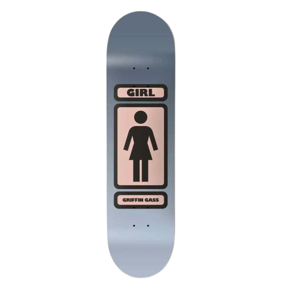 Girl 8.5" Gass Metalls 93 Til Deck - Black - Skateboard Deck by Girl 8.5 inch