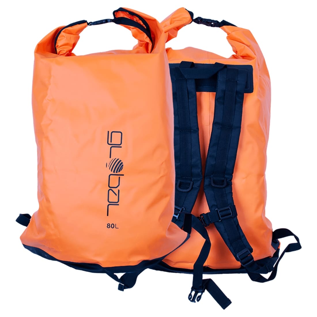 Global 80L Dry Bag - Orange - Wet/Dry Bag by Global 80L