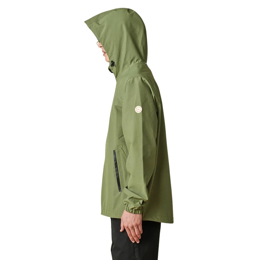 Globe Breaker Spray Jacket - Olive - Mens Windbreaker/Rain Jacket by Globe