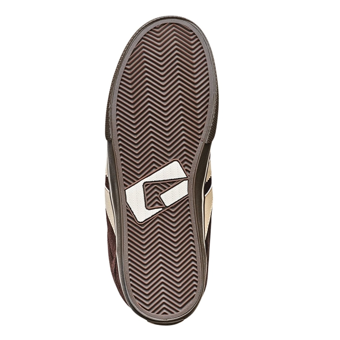 Globe Encore Skate Shoes - Brown/Dark Gum - Mens Skate Shoes by Globe