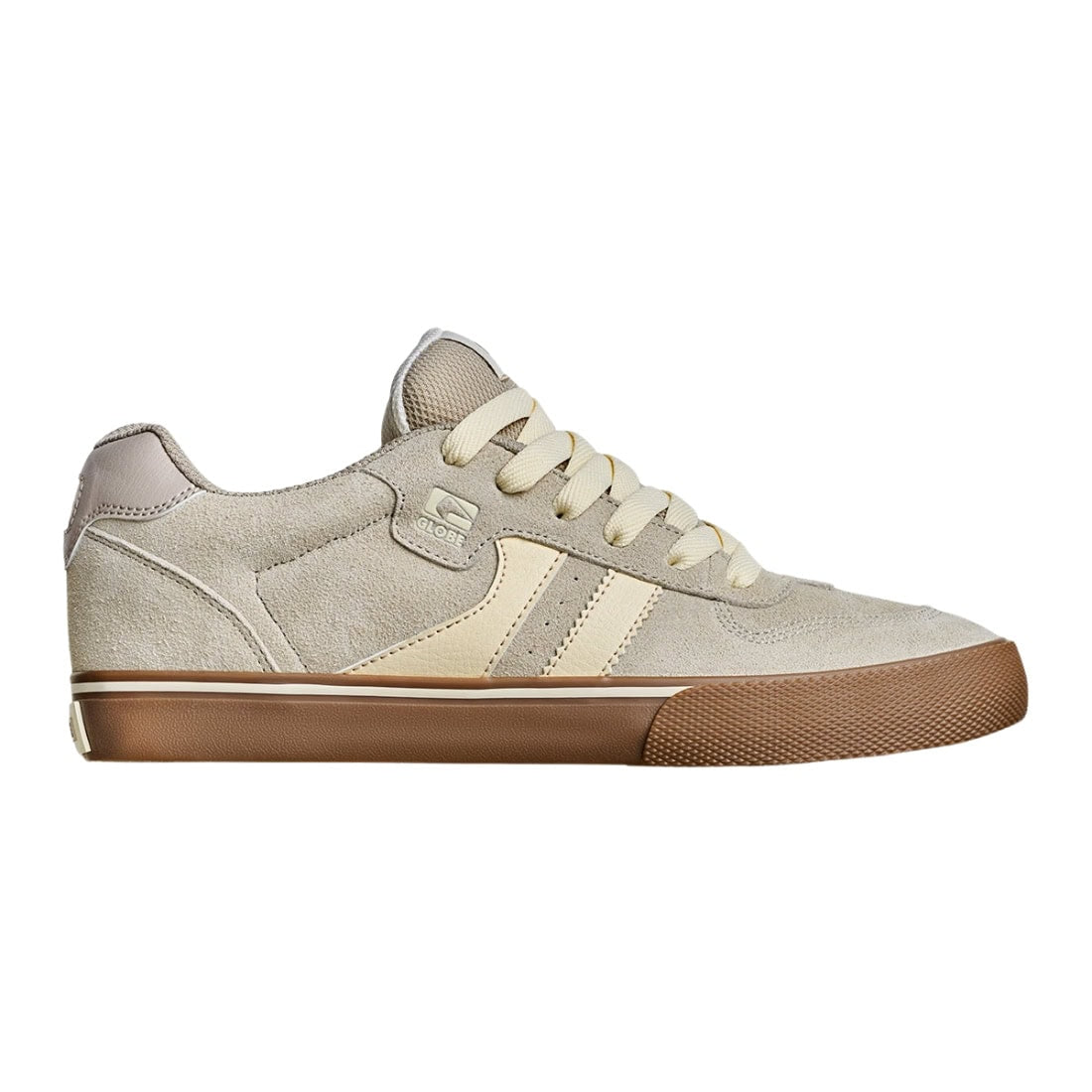 Globe Encore Skate Shoes - Grey/Tobacco Gum - Mens Skate Shoes by Globe