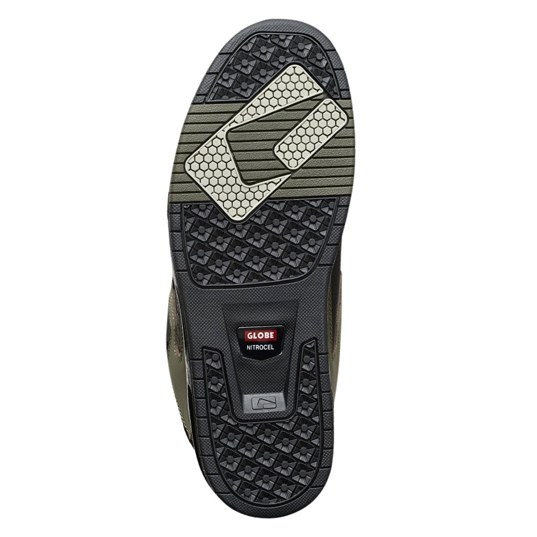 Globe Sabre Shoes - Black/Army - Mens Casual Shoes by Globe