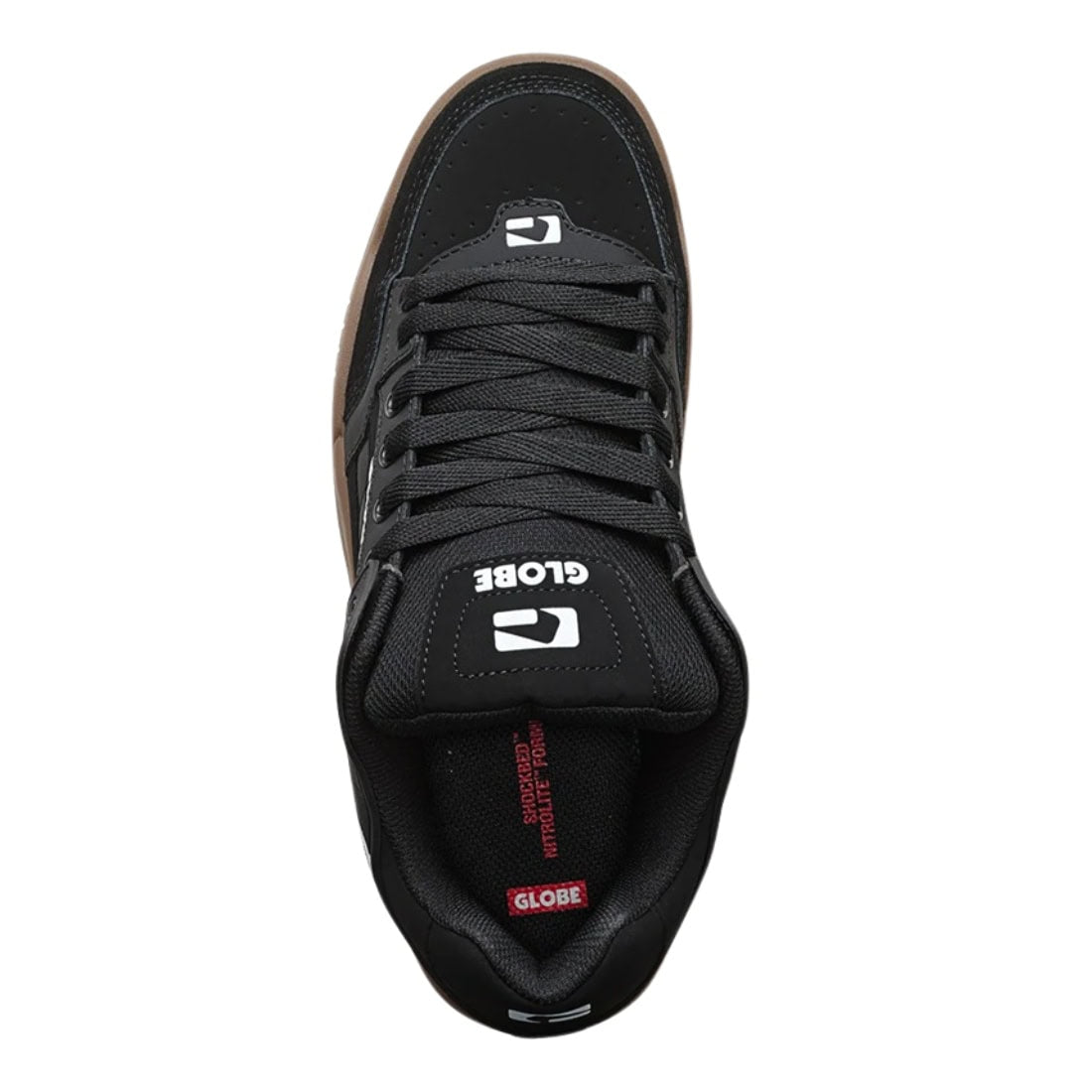 Globe Tilt Skate Shoes - Onyx/Gum - Mens Skate Shoes by Globe
