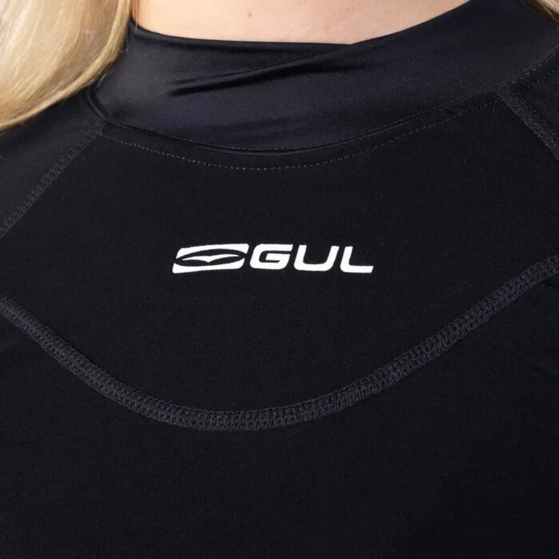 Gul Womens Evotherm Thermal Long Sleeve Rash Vest Top - Black - Womens Thermal Rash Vest by Gul