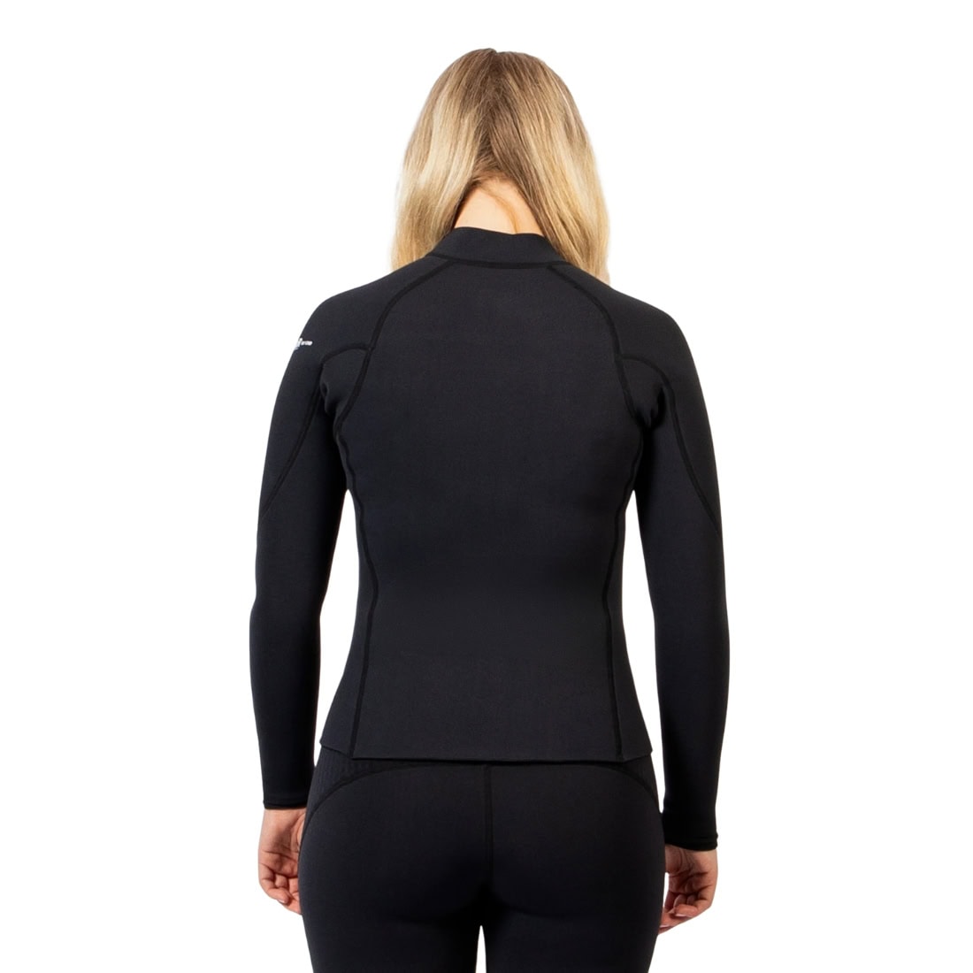 Gul Womens Response NatuR 3mm Front Zip Wetsuit Jacket - Black - Womens Wetsuit Top/Jacket by Gul