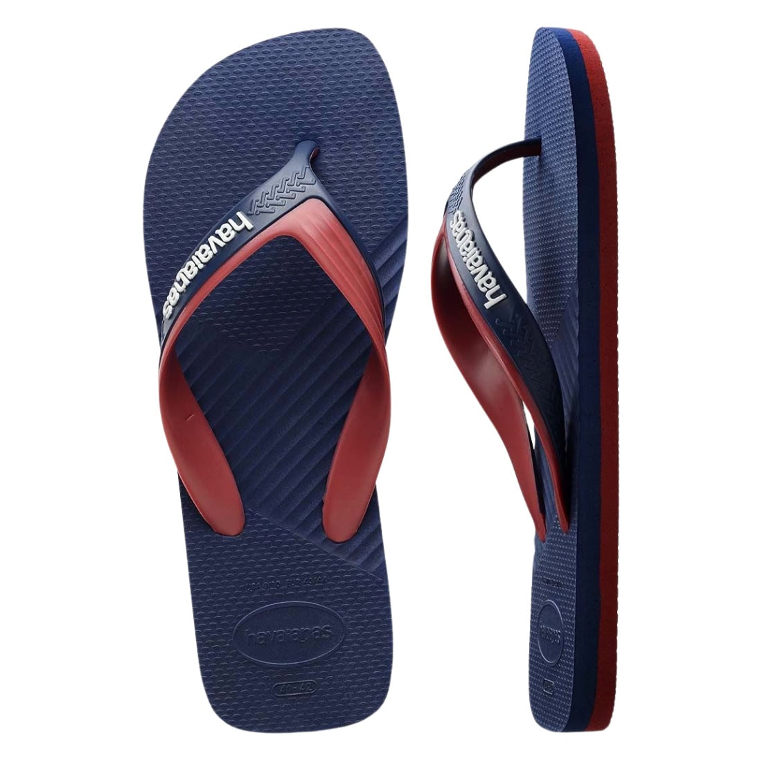 Havaianas Dual Flip Flop Sandals - Navy/Navy - Mens Flip Flops by Havaianas