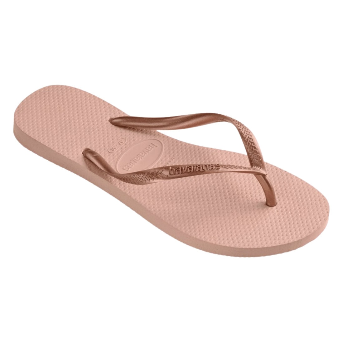 Havaianas Womens Slim Flip Flop Sandals - Ballet Rose - Womens Flip Flops by Havaianas