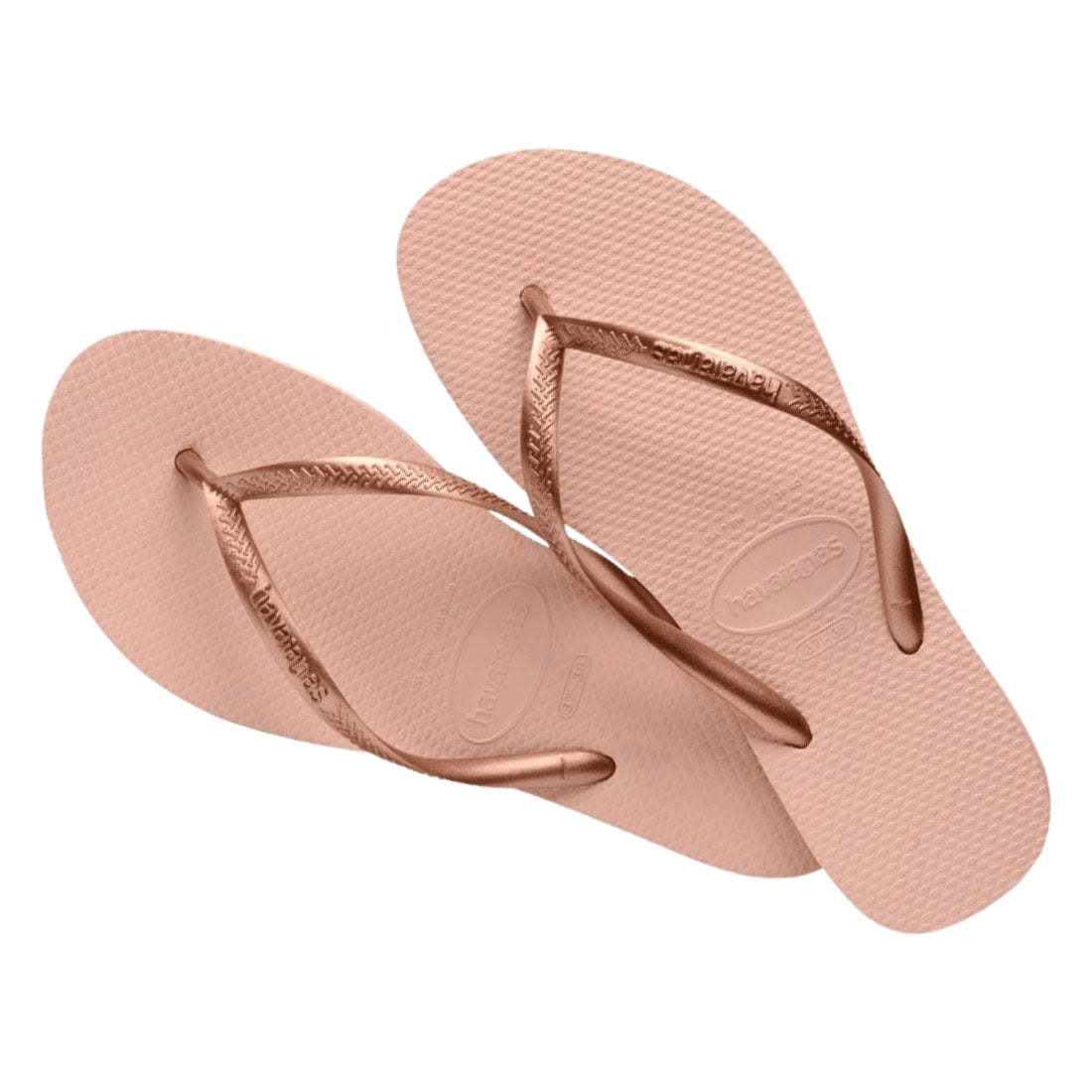 Havaianas Womens Slim Flip Flop Sandals - Ballet Rose | Free UK ...