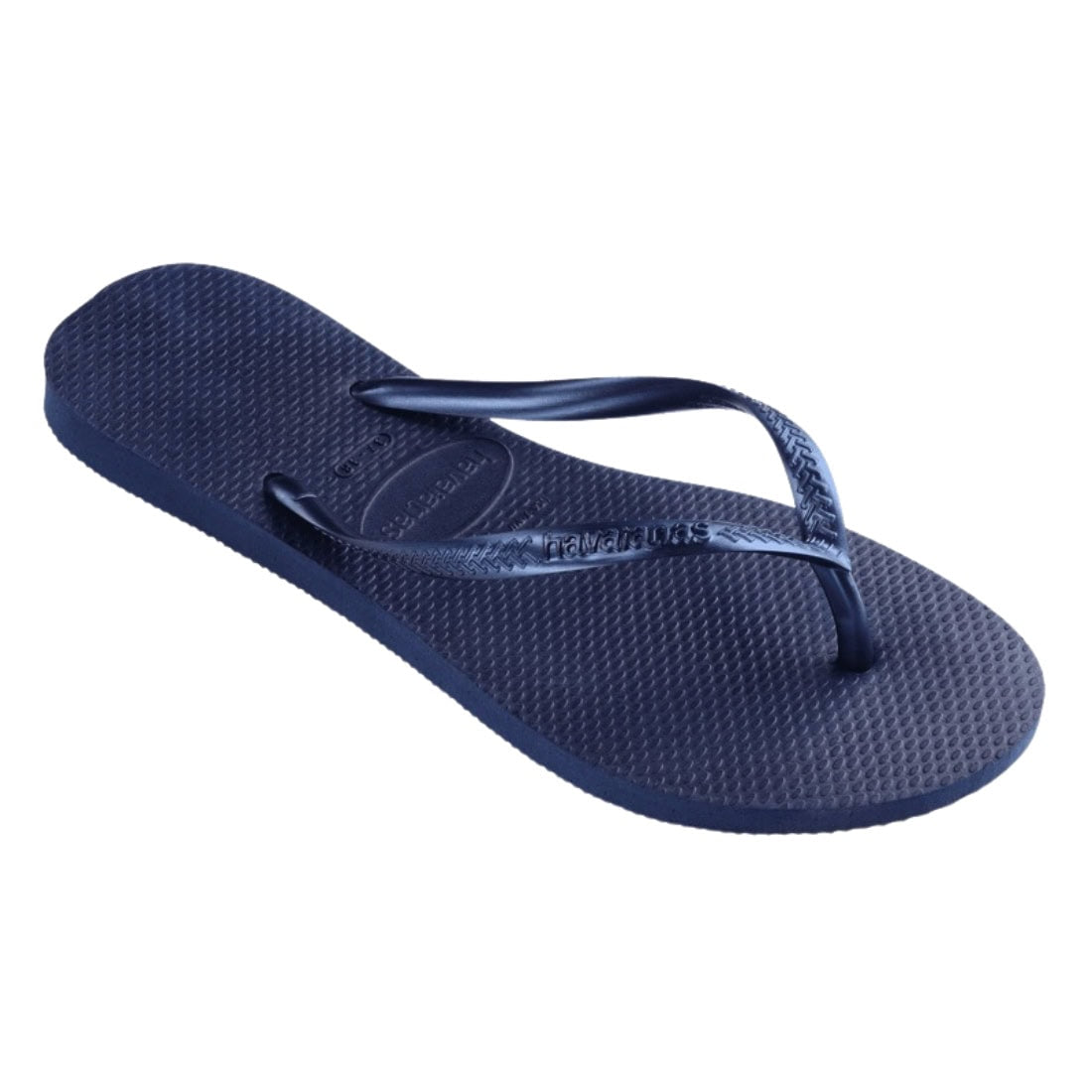 Havaianas Womens Slim Flip Flop Sandals - Navy Blue - Womens Flip Flops by Havaianas