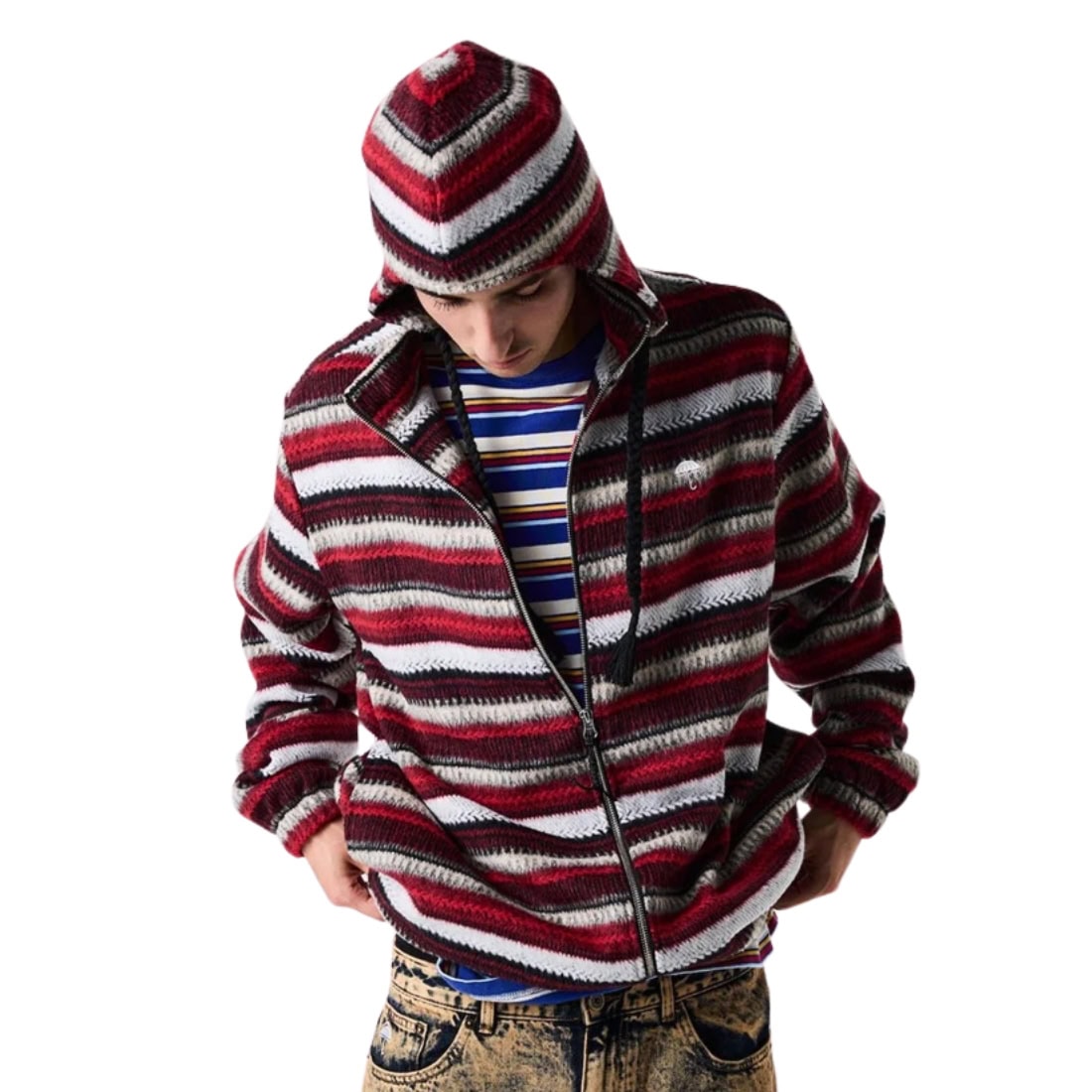 Helas Ethno Full Zip Jacket - Multi - Mens Casual Jacket by Helas