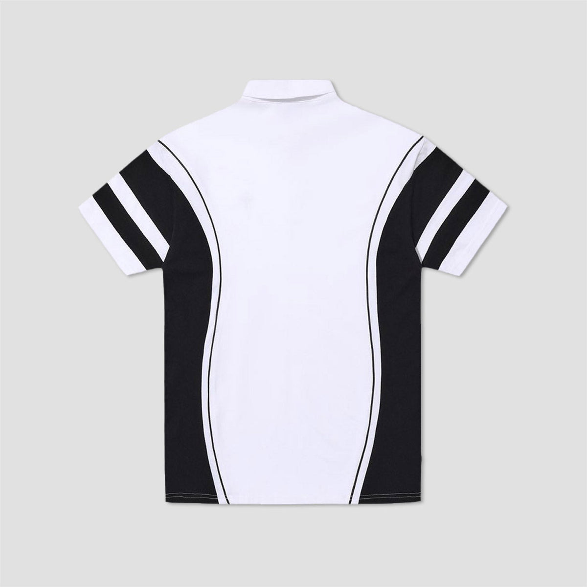 Helas Match Point Polo Shirt - White/Black - Mens Polo Shirt by Helas