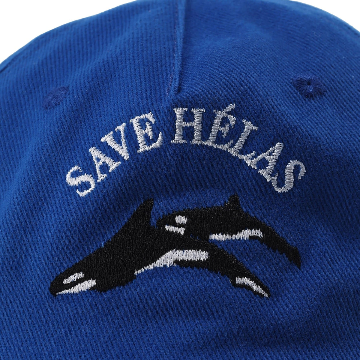 Helas Save Helas Cap - Blue - Strapback Cap by Helas One Size