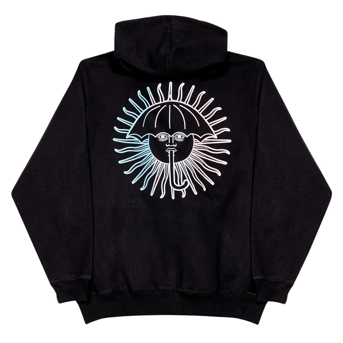 Helas Sol Colo Pullover Hoodie - Black - Mens Pullover Hoodie by Helas