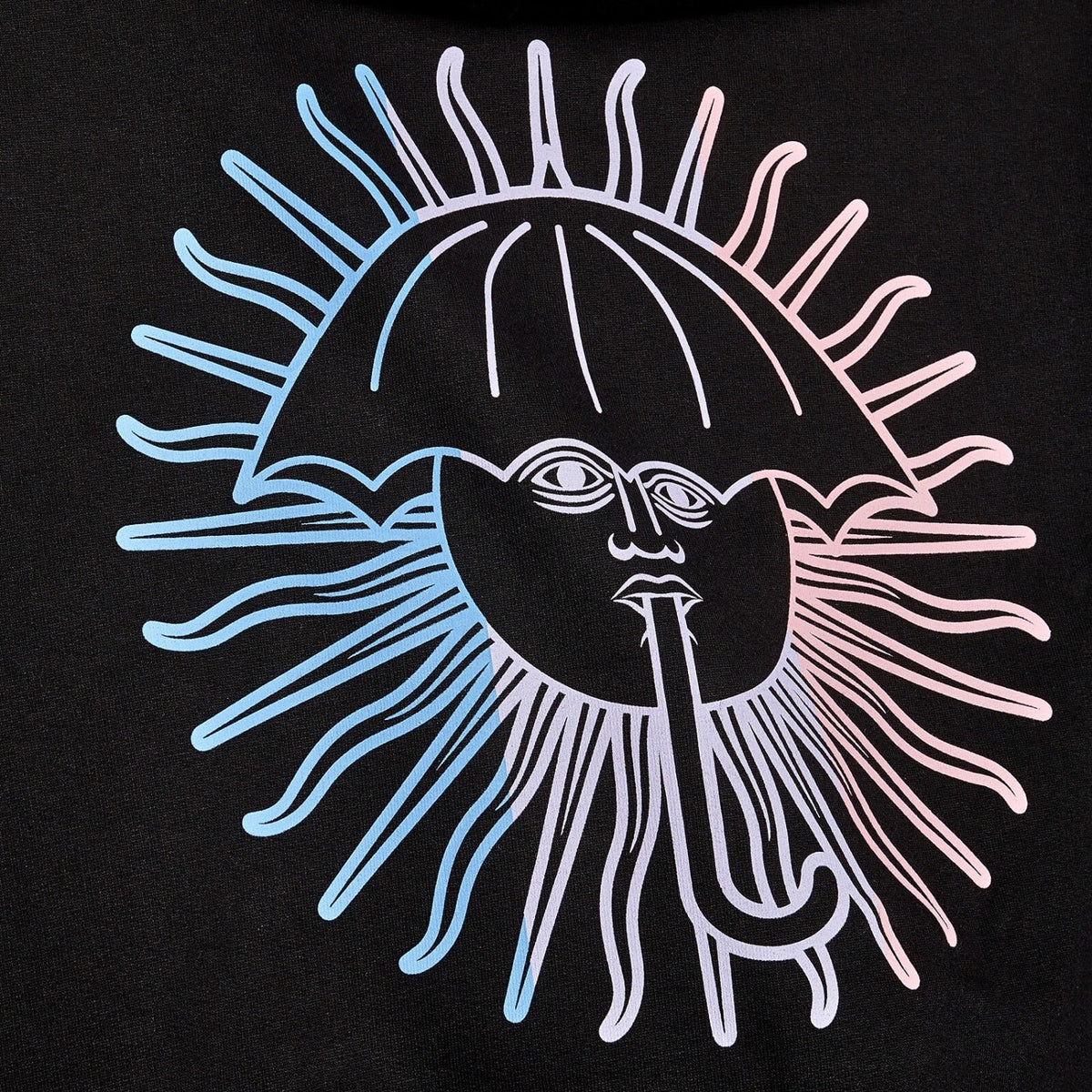 Helas Sol Colo Pullover Hoodie - Black - Mens Pullover Hoodie by Helas