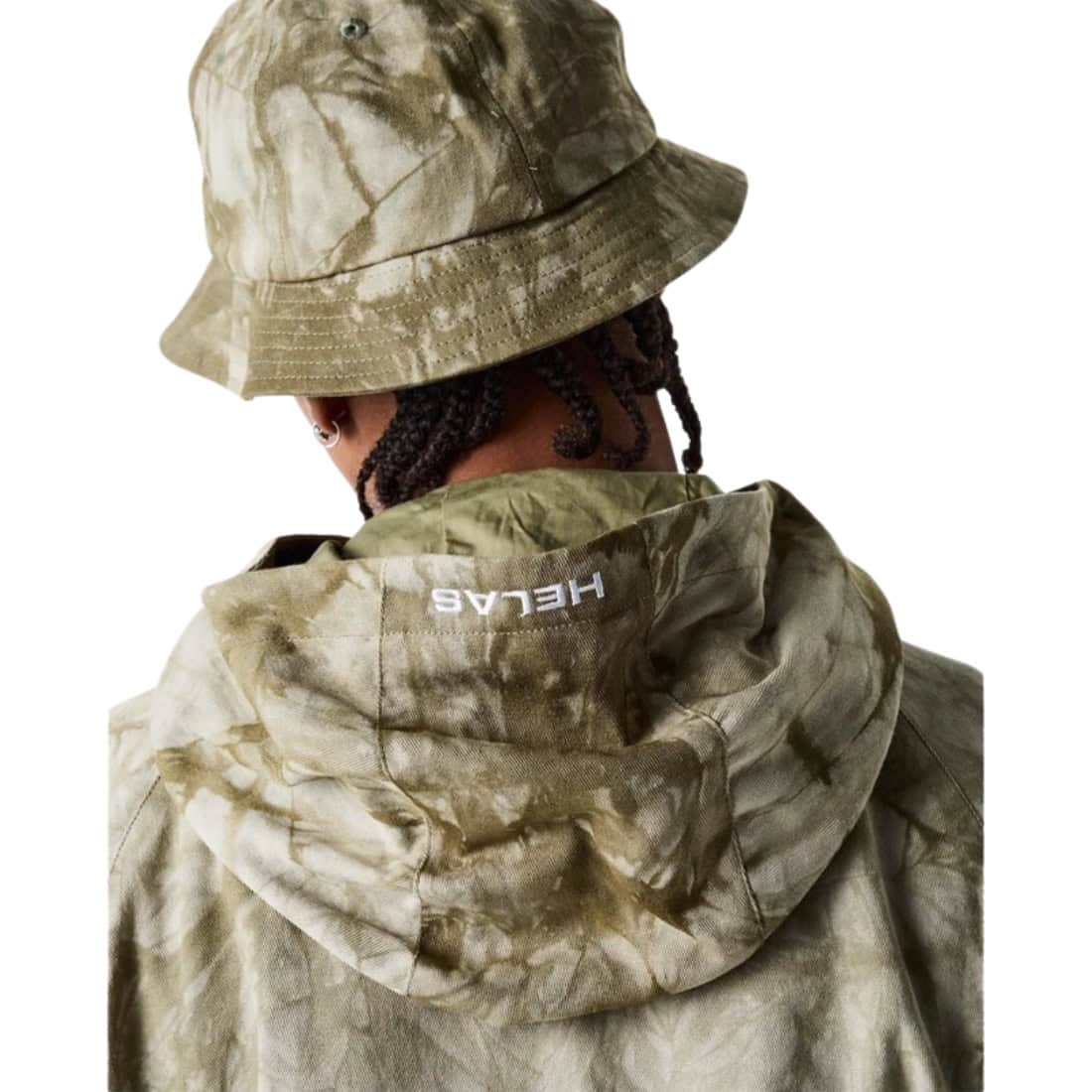 Helas Tie Camo Quarter Zip Jacket - Beige - Mens Casual Jacket by Helas