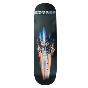 Hockey 8.25" Ben Kadow Metal Mask Deck - Black - Skateboard Deck by Hockey 8.25 inch