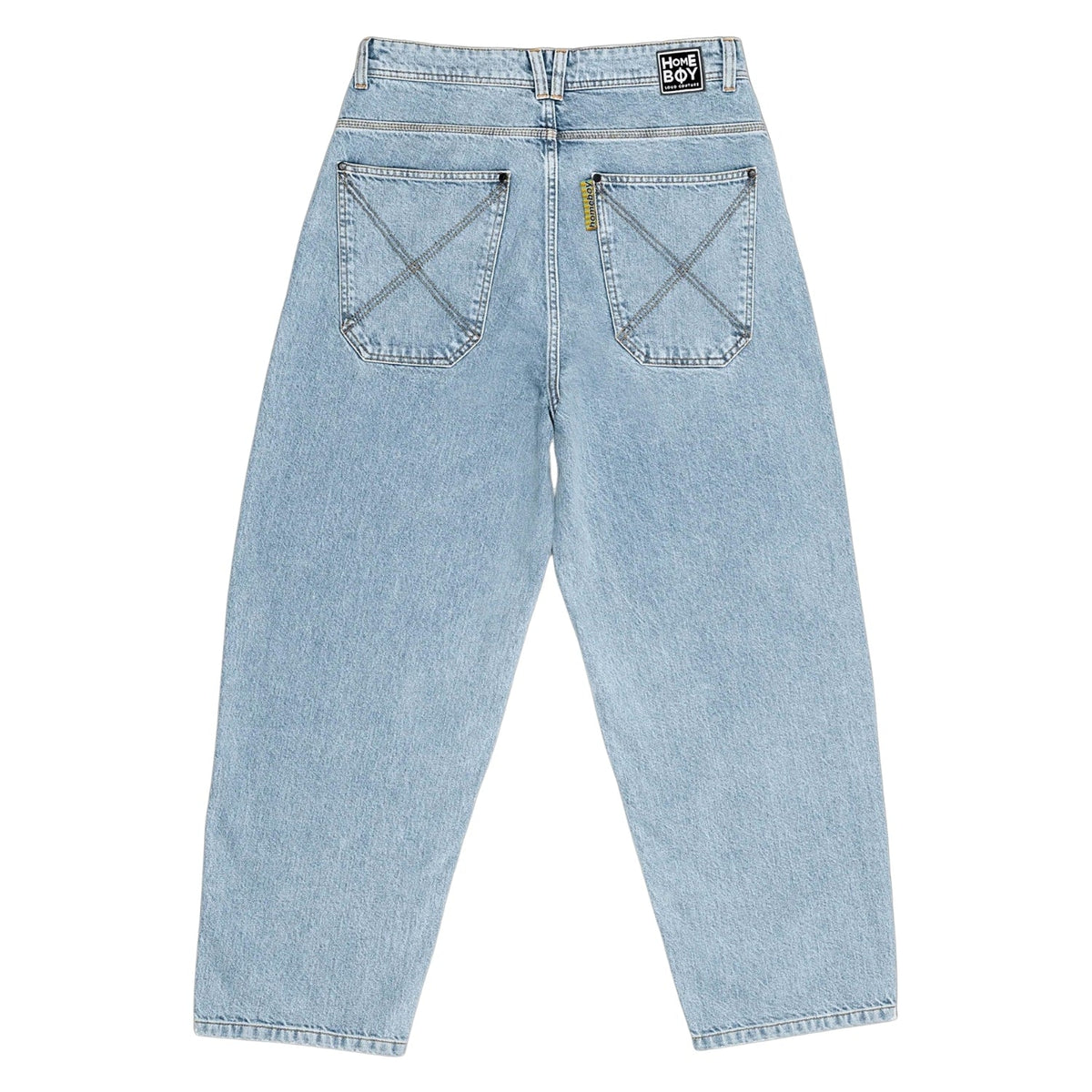 Home Boy X-Tra Monster Baggy Denim - Moon - Mens Relaxed/Loose Denim Jeans by Home Boy