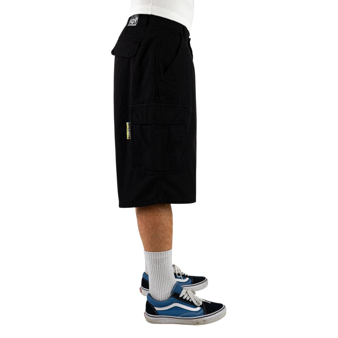 Home Boy X-Tra Monster Cargo Shorts - Black