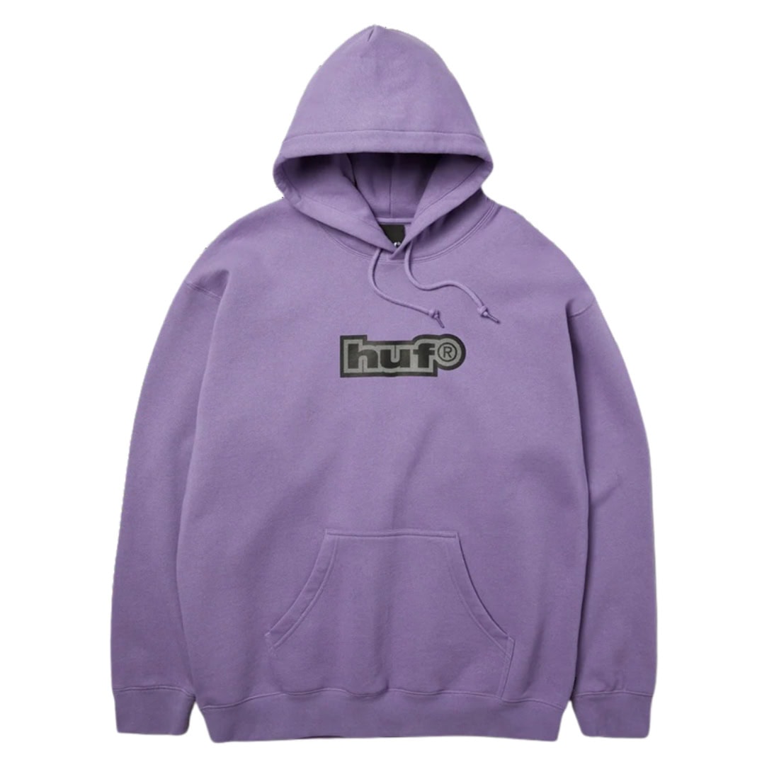 Huf 89 Outline Pullover Hoodie - Dust Purple - Mens Pullover Hoodie by Huf